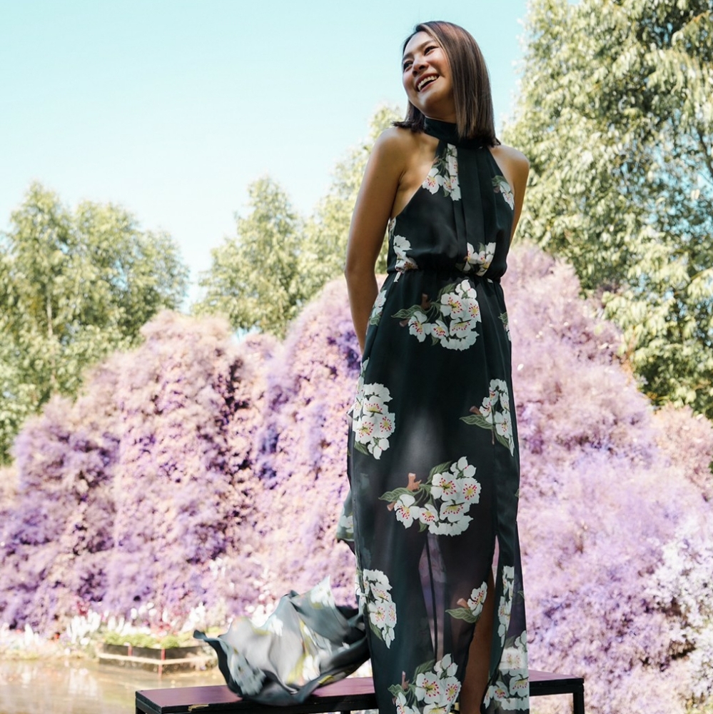 Blossom Dress - Black
